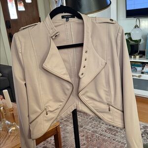 Entry Women's Beige Blazer Jacket